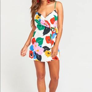 Show Me Your Mumu Say Jay Wrap Dress